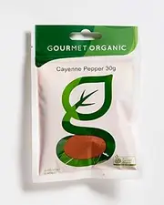 Gourmet Organic Cayenne Pepper Sachet 30 g