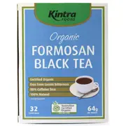 Kintra Foods Organic Formosan Black Loose Leaf Tea | 32 tea bags