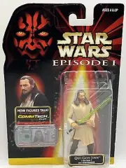 Star Wars Episode 1 Qui-Gon Jinn Action Figure Disney