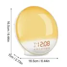 Simulated Sunrise Wake-up Alarm Clock Light ф 9CY9 S8A2