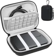 Hard Drive Carrying Case for Toshiba Canvio Basics Flex Advance Gaming 1TB 2TB 3