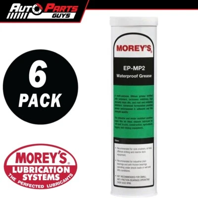 Morey's EPMP2 Waterproof Grease Cartridge 450g 6 PACK BULK BUY | 40004-EP