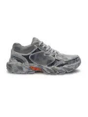 Heron Preston Block Stepper Worn Lea,Style#HMIA027S23LEA0010707,sz 46, Dark Grey
