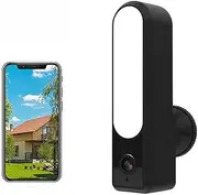 Security Camera Outdoor, Smart Camera Outdoor Floodlight Camera 1080P Wifi CameraHD Waterproof LED Lamp P2P Security IP Camera Night Vision