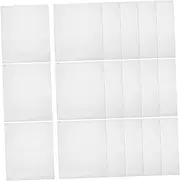 COLLBATH 50pcs Self-sealing Underwear Garment Bag Clear Garment Bags Sweater Plastic Bags T Shirt Bags Resealable Bags for Small Business Bags for Sweaters Self Sealing Bag Tshirt Bags Pe