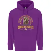 A Cocker Spaniel Dog Childrens Kids Hoodie