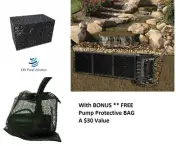 NEW Eco-Blox-Water Matrix box Pond less waterfall 27"x16" + FREE Pump BAG