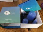 QiCup 4 Piece Silicone Massage Cupping Set for Anti Cellulite, Anti-Aging, Wrink