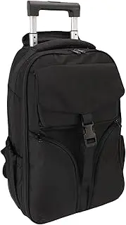 30L Vacuum Seal Rolling Backpack with 18-20 Spring/Autumn Clothes Compartment, Water Proof Shoulder Bag for Laptop, Travel Kit, Carry On Luggage for Camping/Hiking/Business
