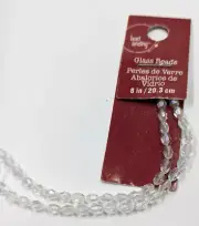 Glass Bead Landing Crystal Glass Ab Iris Oval Faceted 2 Strings 4mm