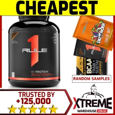 RULE 1 R1 ONE PROTEIN 5LBS WHEY POWDER ISOLATE //WPI ON LEAN 5 LB @
