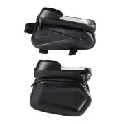 Bicycles Front Top Tube Pouches Panniers Holder Handlebars Bag Touch Screens