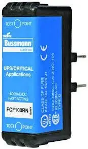 FCF100RN BUSSMANN FUSETRON FUSE FAST ACTING CUBE 100A NON-INDICATION NEW