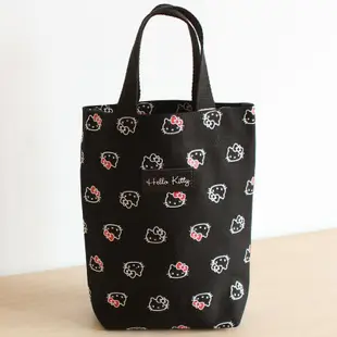 【滿99出貨】🐱水桶型帆布包 日系 手提包 hello kitty 高檔帆布包 凱蒂貓 便當包 手提袋 休閒包 飯盒袋