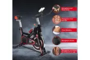 Exercise spin bike Heavy Duty With Heart And Calories Counter