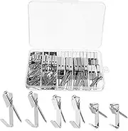 Hohopeti 1Set Picture Hanging Nails for Concrete Walls Durable Picture Wall Hooks Easy Install Picture Hanging Hardware Multi Kit for Home Decor and Exhibitions