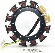 Outboard Stator Compatible With Mercury 2,3,4cyl 30-125HP 398-832075A3,398-832075A4,398-832075A5,398-832075A 6,398-832075A12,398-832075A17