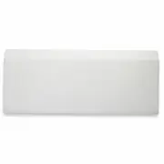 T12H White Thassos Marble Baseboard Trim Molding 5x12 Honed