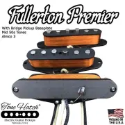 ToneHatch Handwound Stratocaster Pickups Alnico 3 w/BASEPLATE -Made 2 Order