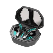 1 Pair MD158 Wireless Earphones HiFi Sound Dual Mode Portable Cool Bluetooth-compatible 5.1 Ultra-low Delay Earbuds for Gaming