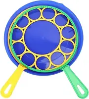 Kisangel 3Pcs Bubble Maker Set Includes Bubble Wands Fun Outdoor Blowing Tool for Parties and Summer Play