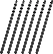 COMNICO Eyeliner Smudge Brush - 6 Pcs Small Flat Bristles for Blending Eyeliner, Smokey Eye & Soft Eye Shadow Applicators