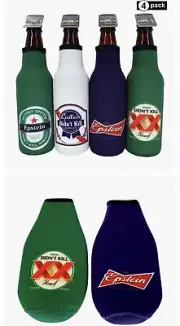 Epstein Didnt Kill Himself Gift - Insulated Cooler Sleeve, 12 oz. Bottle Coozie