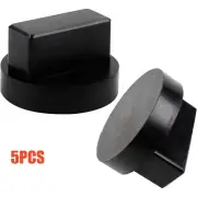 5PCS Jack Pad Adapter Auto Car Slotted Rubber Universal Floor Jack Pad Adapter