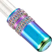 lisutupode Valve Stem Caps - Stem Covers Aluminum Alloy Air Caps Cover - Stem Covers Car Air Dust Covers, Antirust Tire Valve Caps for Road Bikes, Mountain