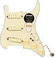 920D Custom Stratocaster Polyphonic Loaded Pickguard - Aged White