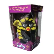 Vintage 1999 Tiger Furby Bumblebee 90s Toy