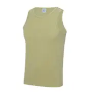AWDis Just Cool Mens Sports Gym Plain Tank / Vest Top