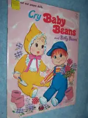1973 Whitman- Cry Baby Beans and Biffy Beans Paper Dolls
