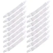 16 Pcs Bed Sheet Fasteners Fitted Holder Quilt Fixing Anti-slip Buckle Clip
