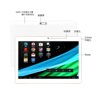 SuperPad 極速對決 Plus 10.1吋 玩家版 8核架構平板電腦 4G/32G