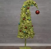 Hobby Lobby Grinch Christmas Tree 3 Ft Brand New Pre Lit -In Hand, Fast Shipping