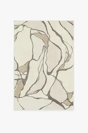 120' x 185' | Machine Washable Runner Rug | Kid & Pet Friendly | Indoor Rug | Aude Creme Rug by Nina Takesh | Ruggable