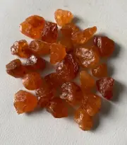 Nice Lot 158 cts Natural Orange Colour Spessartite Rough From Nigeria