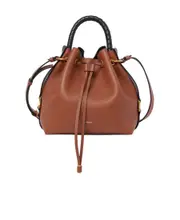 Chloé Marcie Drawstring Bucket Bag One size Brown