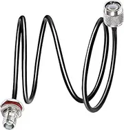 TUOLNK TNC RG58 3.3ft Male to Female Coaxial Cable for Antenna, Radio Scanner, CB Radio, Wi-Fi Radios, GPS RF Device, Broadcast