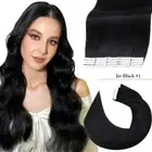 CLEARANCE Double Drawn Tape in Real Remy Human Hair Extensions Skin Weft Celadon