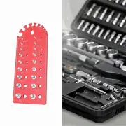 Nut and Bolt Thread Checker with inch cm Ruler Imperial Metric Sizing Tool Bolt
