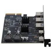 USB3.2 Expansion Card GEN2 10Gbps PCI-E 4X Adapter Card Portable TYPE-C4747