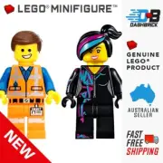 Genuine LEGO® Minifigures™ - Wyldstyle and Emmet COMBO, The LEGO Movie - NEW!