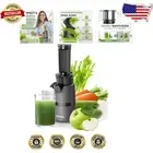 Multi-Use Masticating Juicer - Compact Design for Fresh Vegetable & Fruit Juices