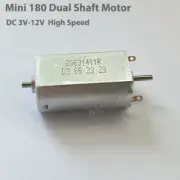 FF-180PH DC3V-12V 6V 7.4V 9V High Speed Mini 180 Motor Dual 2mm Shaft RC Toy Car