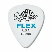 Dunlop Tortex Flex Standard Player's Pack, 1.0mm, 12 Picks, Blue