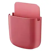 Wall Mounted Storage Box Remote Control Storage Case Mobile Phone Plug Holder US