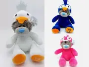 Me To You Bear Tatty Teddy 9" Dressed In Pink/White/Blue Duck All In One Suit