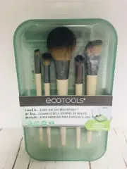 EcoTools Start the Day Beautifully Kit Makeup Brush Set New